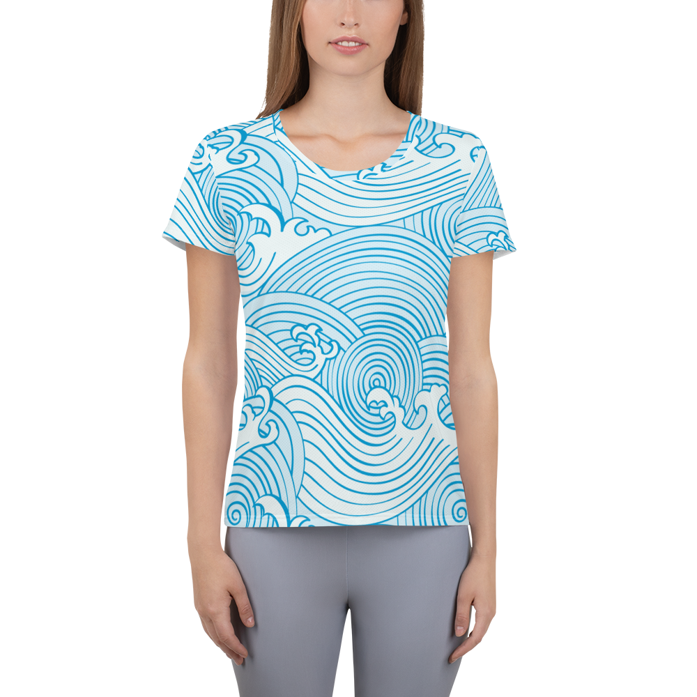 The Wave Athletic Shirt